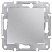 SDN0400160 Одноклавішний перемикач 10 A серії Sedna. Колір Алюміній SDN0400160 Одноклавішний перемикач 10 A серії Sedna. Колір Алюміній