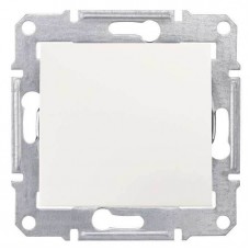 SDN0700123 Кнопковий вимикач 10A серії Sedna. Колір Слонова кістка