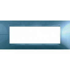 MGU4.106.54 Рамка 6-модульна Unica Allegro. Колір Блакитний лід