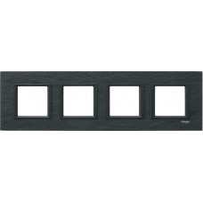Рамка 4-постовая черный камень Unica Class MGU68.008.7Z1