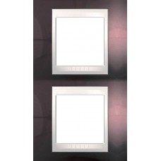 Рамка двомісна Unica Plus. Колір Теракотовий MGU6.004V.551