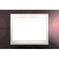 Рамка 3-модульная Итальянский дизайн Unica Plus. Цвет Терракотовый MGU6.103.551 Рамка 3-модульная Итальянский дизайн Unica Plus. Цвет Терракотовый MGU6.103.551