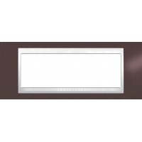 Рамка 6-модульная Итальянский дизайн Unica Plus. Цвет Гранат MGU6.106.872 Рамка 6-модульная Итальянский дизайн Unica Plus. Цвет Гранат MGU6.106.872