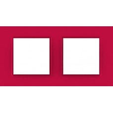 MGU4.704.27 Рамка 2-місна Unica Quadro. Колір Lipstick