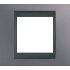 Рамка 1-місна Unica Top. Колір Блакитний берил/Графіт MGU66.002.298