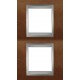 Рамка двухместная Unica Top. Цвет Черешня/Алюминий MGU66.004V.0M2 Рамка двухместная Unica Top. Цвет Черешня/Алюминий MGU66.004V.0M2