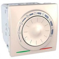 Терморегулятор с датчиком для теплого пола 10 А серия Unica MGU3.503.25 Терморегулятор с датчиком для теплого пола 10 А серия Unica MGU3.503.25