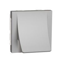 ⚡Вывод кабеля 16А 2 модуля Unica New алюминий (NU386230)