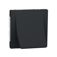 ⚡Вывод кабеля 16А 2 модуля Unica New антрацит (NU386254)