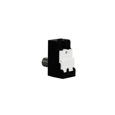 Розетка TV одинарна 1 модуль Unica New алюміній (NU346130)