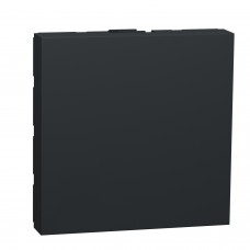 Заглушка 45х45 Schneider Electric серії Unica New антрацит (NU986654)