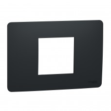 Рамка 2-х модульная Unica New антрацит (NU210254)