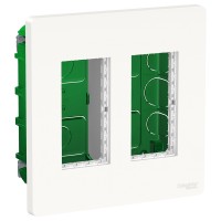 ⚡Блок unica system+ прихована вставка 2х2 білий (NU172418) ⚡Блок unica system+ прихована вставка 2х2 білий (NU172418)