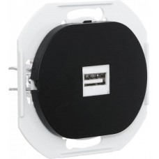 USB-розетка Aling Conel серии EON. "Черный" (E6162.E1) USB-розетка Aling Conel серии EON. "Черный" (E6162.E1)