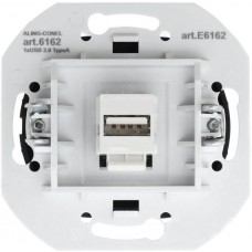 USB-розетка Aling Conel серии EON. "Черный" (E6162.E1) USB-розетка Aling Conel серии EON. "Черный" (E6162.E1)