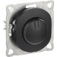 Светорегулятор для LED, 200 Вт, Aling Conel серии EON.  "Черный" (E6175.E1)