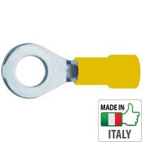 BM00325 Кабельный наконечник кольцевой с изоляцией, сечение 4-6 мм, М5