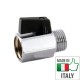 Мини-кран шаровый Bonomi Niagara 1/2” ВН, 77200004