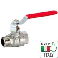 Кран шаровый Bonomi Tamigi 1/2” ВН стальная ручка, 76050104R