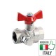 Кран шаровый Bonomi Tamigi 1/2” ВВ «бабочка» с воздухоотводчиком, 76170004R