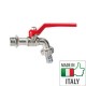 Поливочный кран шаровый Bonomi Arno 1/2” алюминиевая ручка, 73000204R