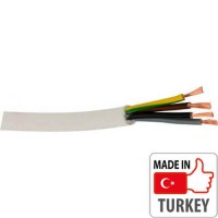 Кабель многожильный Borsan ПВС 4х1,5 (Т 4.15)