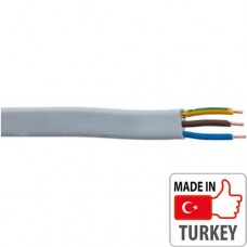 Кабель монолітний (плоский) Borsan ВВГ-п 3х2,5 (YNY 3.25)