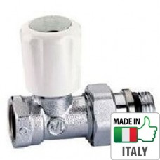 Кран радіаторний термостатичний Caleffi 1/2” HВ прямий, гігроскопічний ковпачок