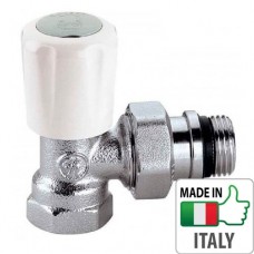Кран радіаторний термостатичний Caleffi 1/2” HВ кутовий, гігроскопічний ковпачок