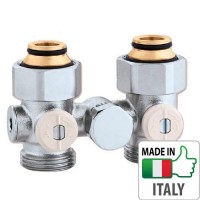 Кран радиаторный H-образный со сливом Caleffi 3/4`x3/4” НН регулирующие вентили Кран радиаторный H-образный со сливом Caleffi 3/4`x3/4” НН регулирующие вентили