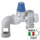 Предохранительный клапан Caleffi 3/4" для бойлера, горизонтальный