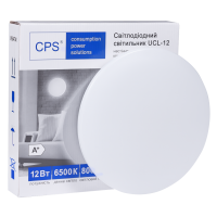 Світлодіодний ультраплаский світильник з драйвером UCL-12K40 LED 12W тепле світло (Размір: Ф230×40 мм) Світлодіодний ультраплаский світильник з драйвером UCL-12K40 LED 12W тепле світло (Размір: Ф230×40 мм)