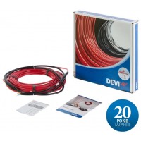 ⚡Нагревательный кабель двухжильный DEVIcomfort 10T, 1.25...1.42м², 200Вт, 20м.п, 10Вт\м.п. (87101102) ⚡Нагревательный кабель двухжильный DEVIcomfort 10T, 1.25...1.42м², 200Вт, 20м.п, 10Вт\м.п. (87101102)