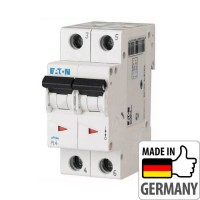 Автоматичний вимикач Eaton PL4-C50/2, 50А, 2P, C, 4.5кА (293147)