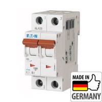 ⚡Автоматический выключатель Eaton PL7-D4/2, 4А, 2P, D, 10кА (263367) ⚡Автоматический выключатель Eaton PL7-D4/2, 4А, 2P, D, 10кА (263367)