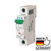 ⚡Автоматический выключатель Eaton PL7-B6/1, 6А, 1P, B, 10кА (262673)
