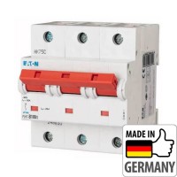 Автоматичний вимикач Eaton PLHT-B100/3, 100А, 3P, B, 20кА (248031) Автоматичний вимикач Eaton PLHT-B100/3, 100А, 3P, B, 20кА (248031)