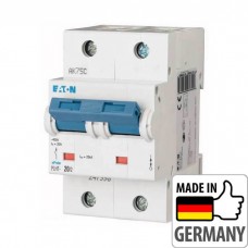 Автоматичний вимикач Eaton PLHT-C20/2, 20А, 2P, C, 25кА (248007)