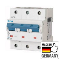 ⚡Автоматический выключатель Eaton PLHT-C20/3, 20А, 3P, C, 25кА (248033)