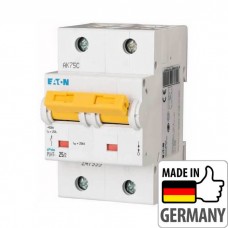 ⚡Автоматичний вимикач Eaton PLHT-D25/2, 25А, 2P, D, 25кА (248017) ⚡Автоматичний вимикач Eaton PLHT-D25/2, 25А, 2P, D, 25кА (248017)