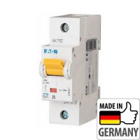 Автоматичний вимикач Eaton PLHT-C25, 25А, 1P, C, 25кА (247982)