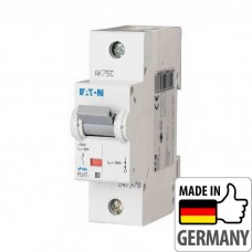 Автоматичний вимикач Eaton PLHT-C80, 80А, 1P, C, 20кА (247987) Автоматичний вимикач Eaton PLHT-C80, 80А, 1P, C, 20кА (247987)