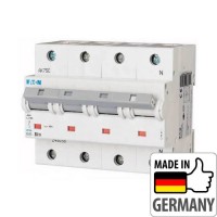 ⚡Автоматический выключатель Eaton PLHT-D80/3N, 80А, 3+N, D, 20кА (248074)