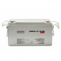 ⚡Акумулятор гелевий LogicPower LPM-GL 12-65 AH (3869) ⚡Акумулятор гелевий LogicPower LPM-GL 12-65 AH (3869)