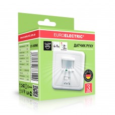 Датчик движения 160, 4-9 м, IP20  "РОЗЕТКА" Euroelectric