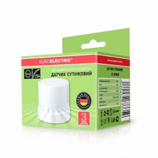 Сумеречный датчик движения Euroelectric 25А, IP44 (ST-303WSR)