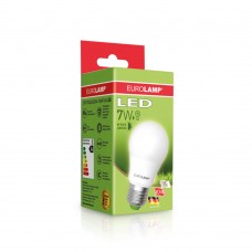 Светодиодная LED лампа Eurolamp ЕКО серия "D" А50 7W E27 3000K Светодиодная LED лампа Eurolamp ЕКО серия "D" А50 7W E27 3000K