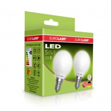 Светодиодная LED лампа Eurolamp ЕКО серия "D" G45 5W E14 3000K Светодиодная LED лампа Eurolamp ЕКО серия "D" G45 5W E14 3000K