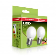 Светодиодная LED лампа Eurolamp ЕКО серия "D" G45 5W E27 3000K Светодиодная LED лампа Eurolamp ЕКО серия "D" G45 5W E27 3000K