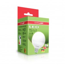 Светодиодная LED лампа Eurolamp ЕКО серия "D" G95 15W E27 3000K